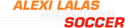 Alexi Lalas International Soccer logo for Playstation